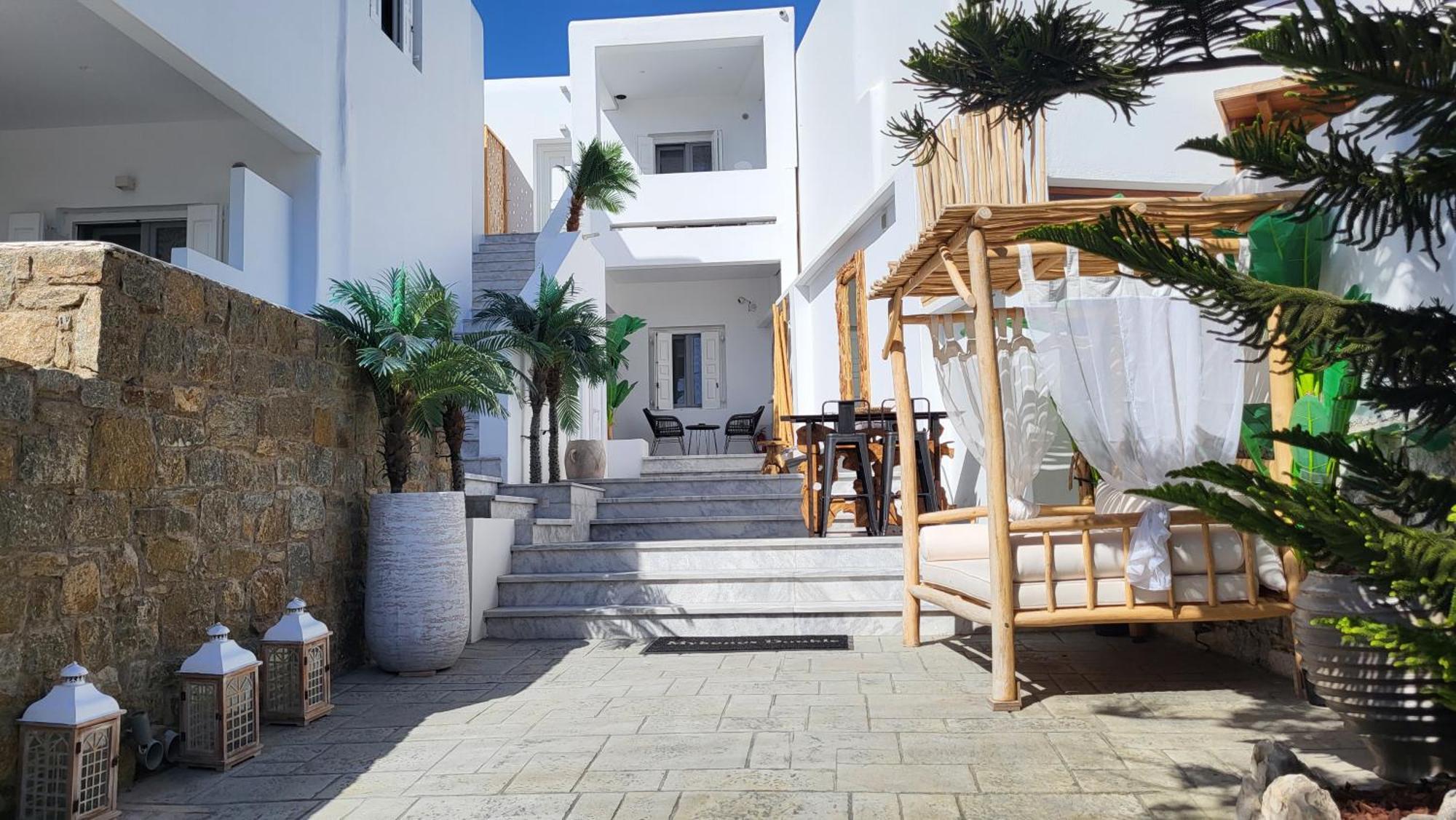 Mykonos Double Luxury Mini Suites - Adults Only 阿诺梅拉 外观 照片